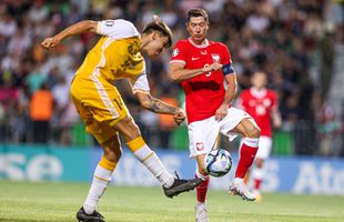 Rezultat ȘOCANT! Moldova a întors-o pe Polonia de la 0-2 » Lewandowski, răpus la Chișinău