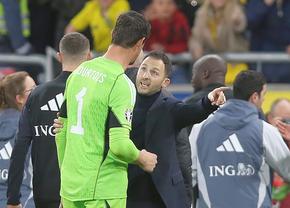Scandalul banderolei ia amploare la naționala Belgiei! Selecționerul a dezvăluit: „Thibaut Courtois mi-a zis că e ofensat și se duce acasă” » Portarul a replicat: „Nu spune adevărul”