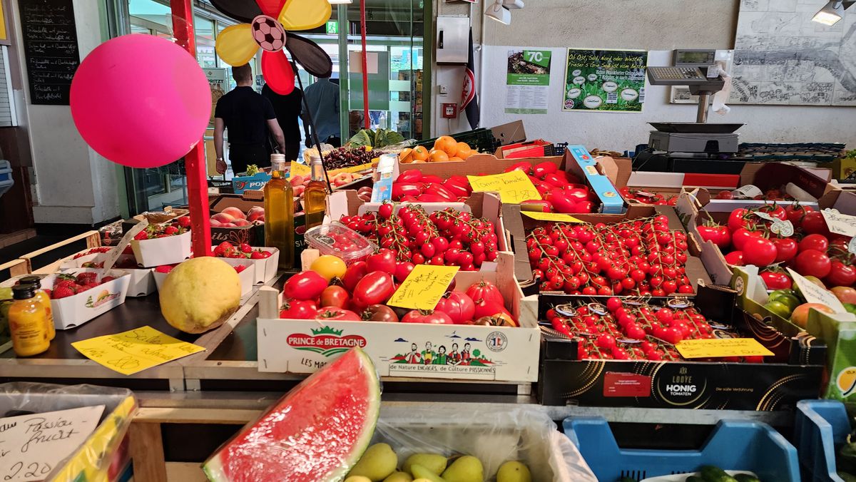 Piața din Frankfurt - „Kleinmarkthalle”