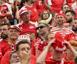 Atmosfera din meciul Danemarca - Anglia, Euro 2024 / foto: Imago Images