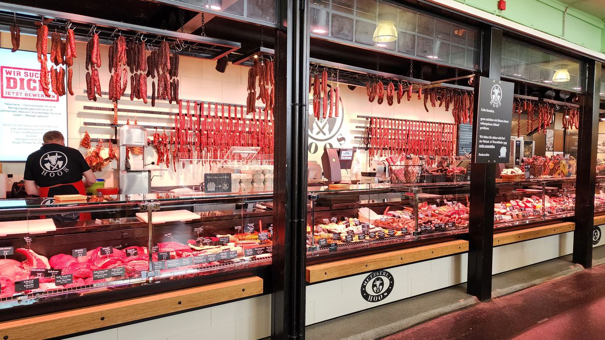 Piața din Frankfurt - „Kleinmarkthalle”