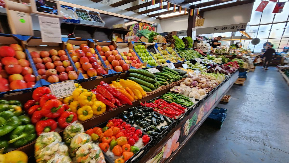Piața din Frankfurt - „Kleinmarkthalle”