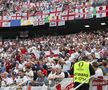 Atmosfera din meciul Danemarca - Anglia, Euro 2024 / foto: Imago Images