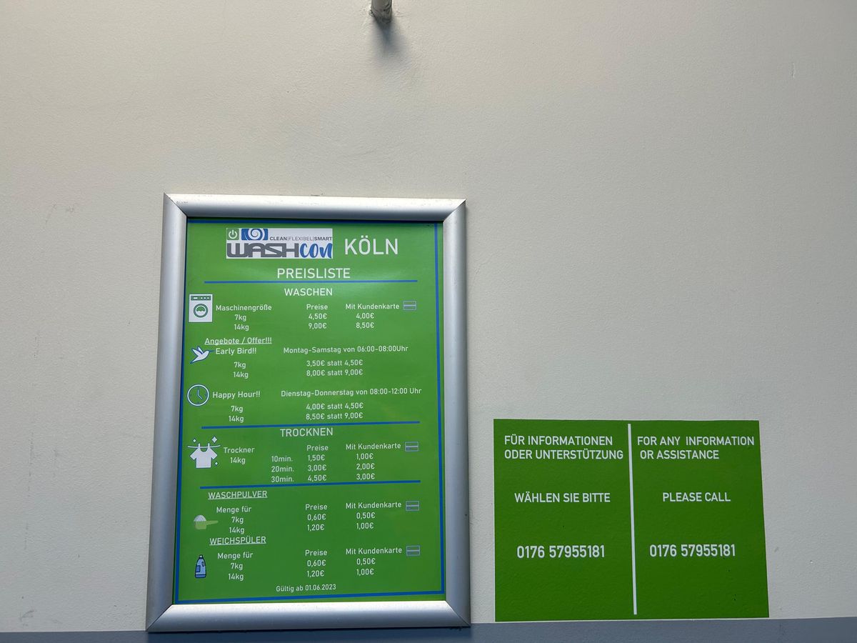 Germania - Spălătorii cu autoservire