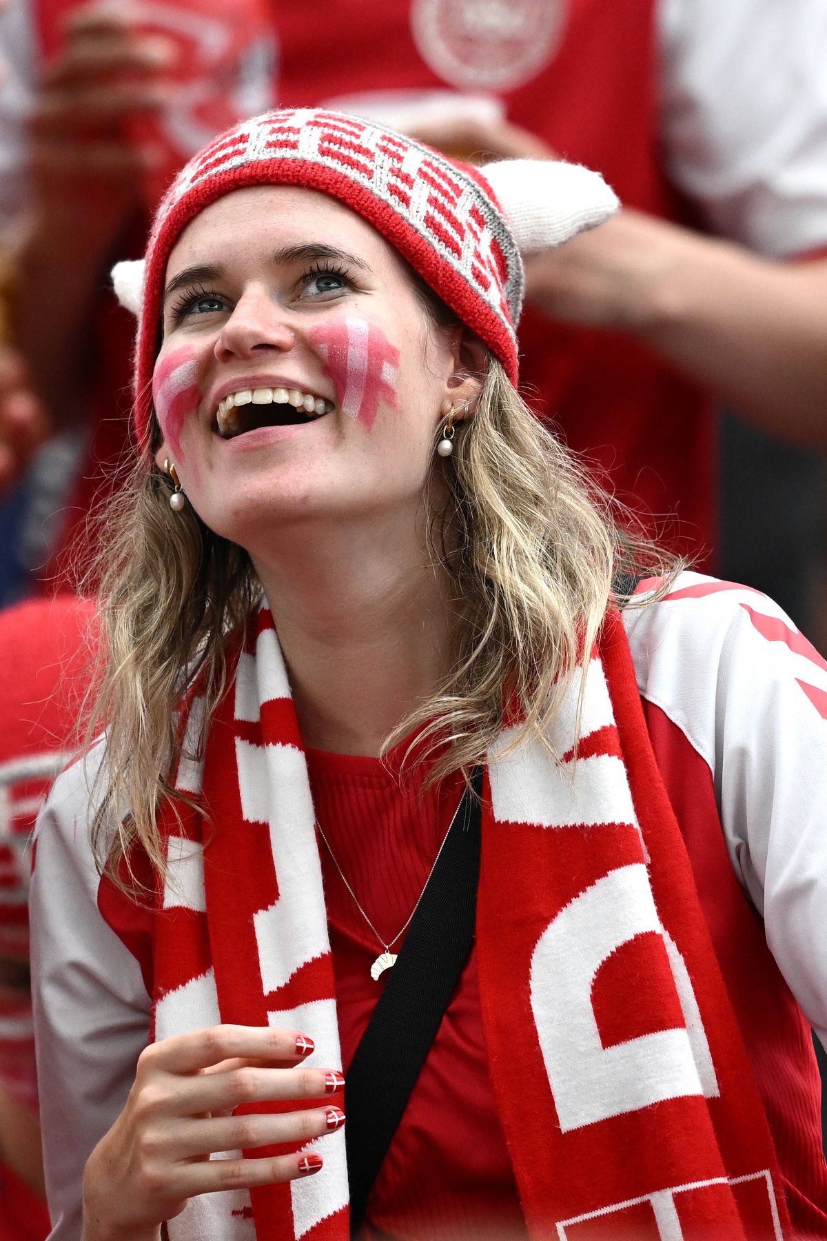 Atmosfera din meciul Danemarca - Anglia, Euro 2024