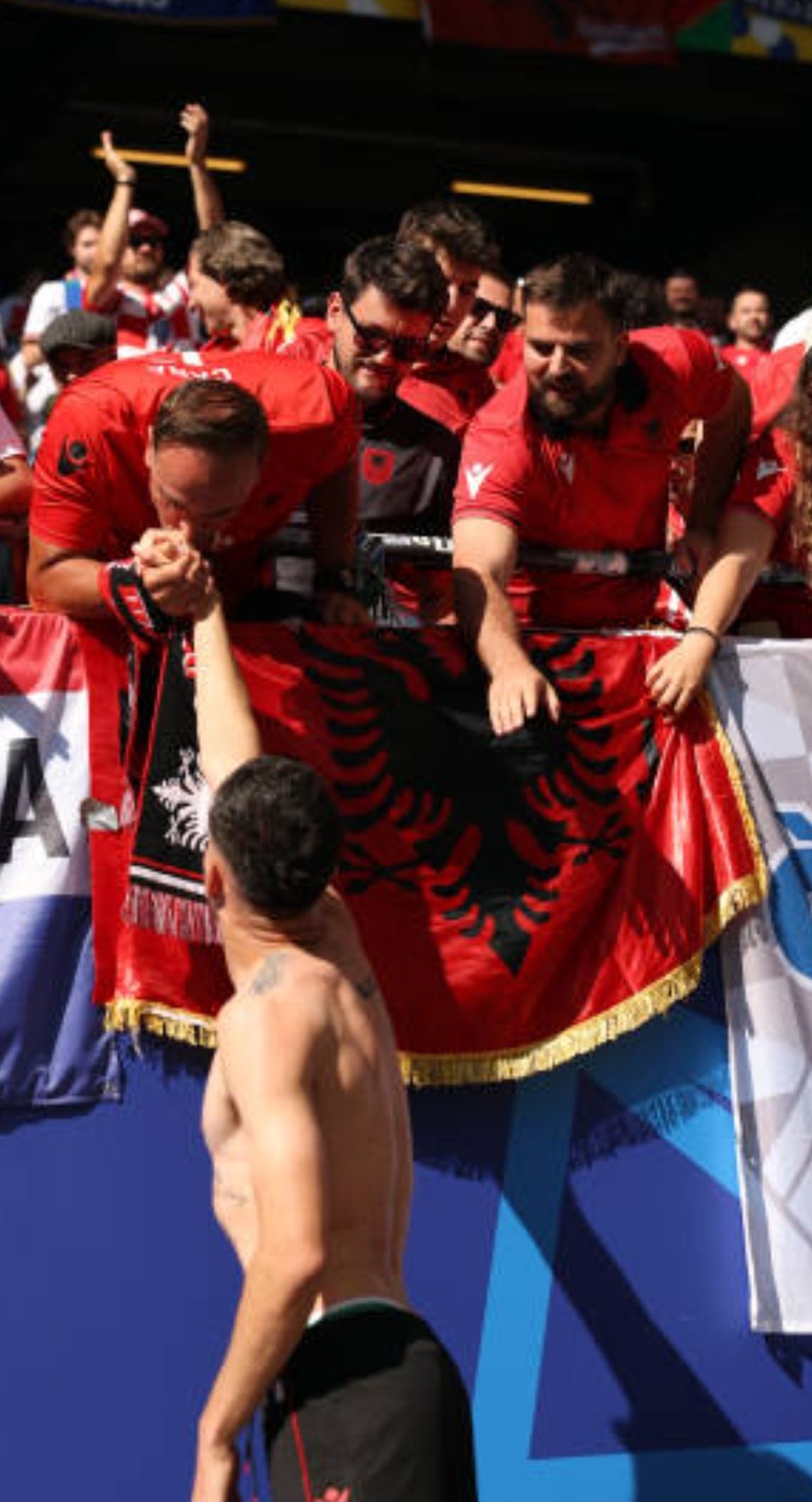 Mirlind Daku, scene reprobabile după Albania - Croația 2-2