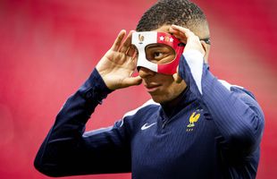 „Zorro” al Franței » Kylian Mbappe va purta o mască specială la Euro, după ce și-a spart nasul