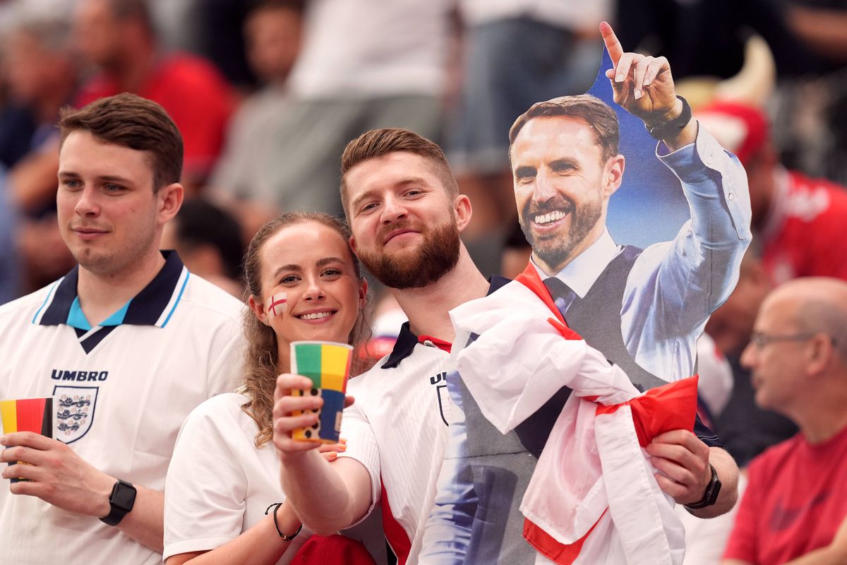 Atmosfera din meciul Danemarca - Anglia, Euro 2024