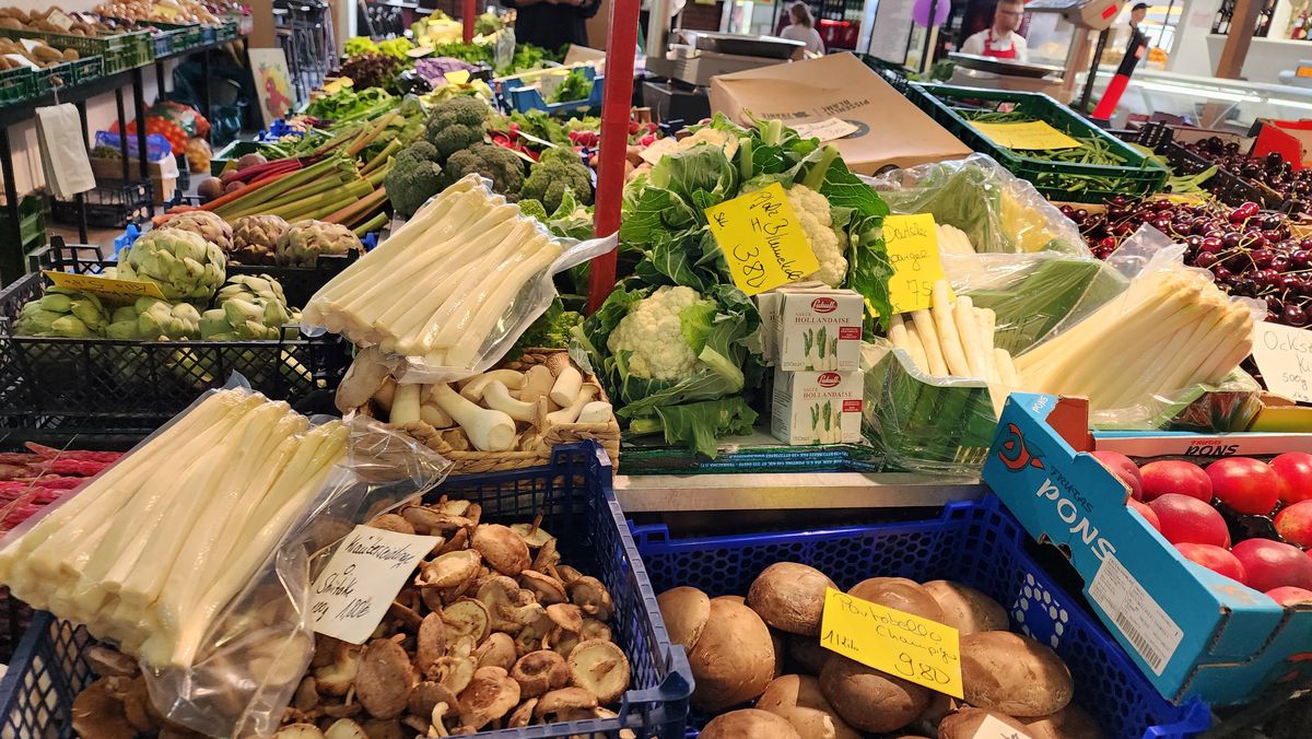 Piața din Frankfurt - „Kleinmarkthalle”