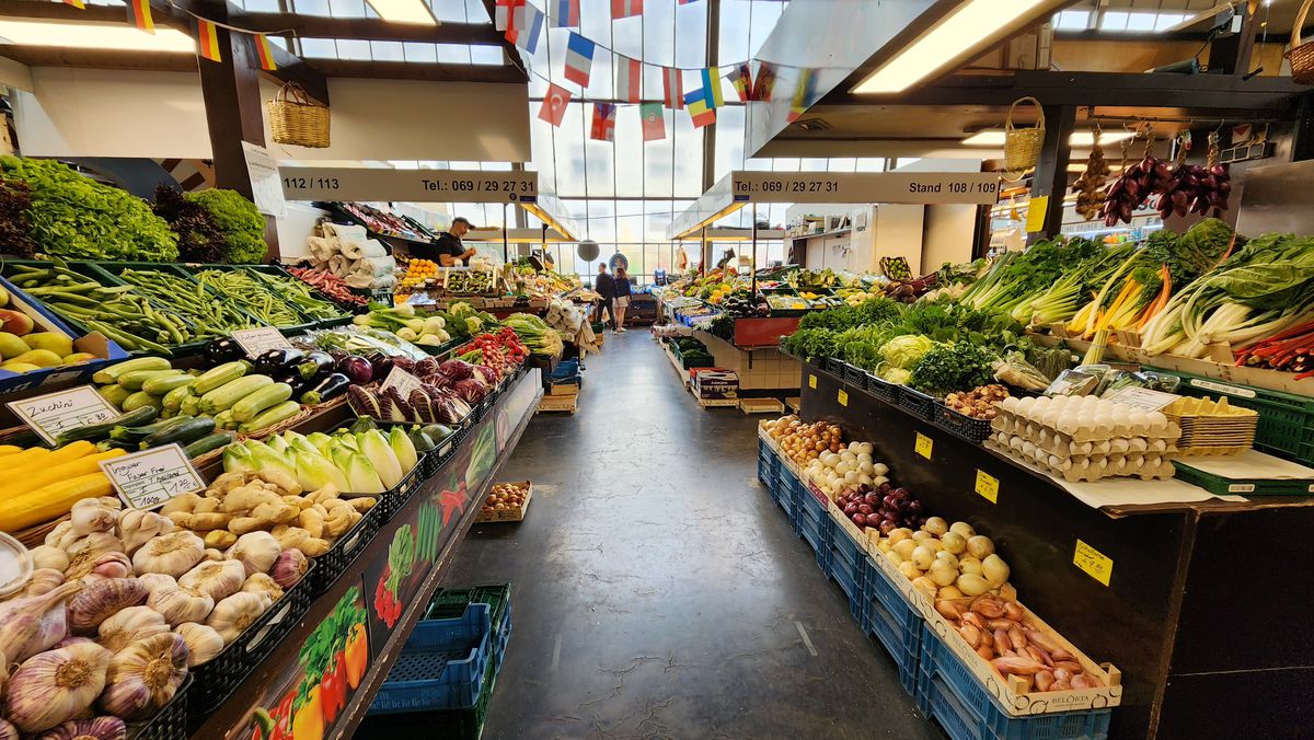 Piața din Frankfurt - „Kleinmarkthalle”