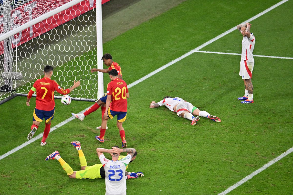 Execuția caraghioasă care a decis Spania - Italia » Număr IMENS de autogoluri în doar 18 meciuri la Euro