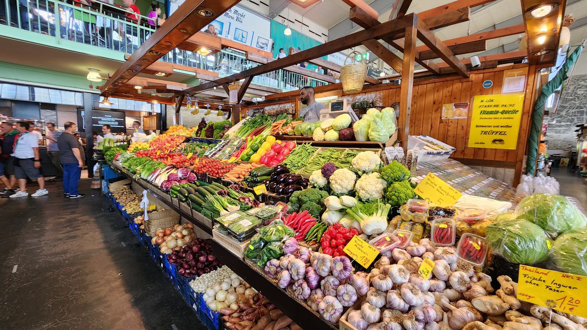 Piața din Frankfurt - „Kleinmarkthalle”