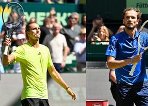 Semifinală așteptată la Halle: Zverev contra Medvedev » Amândoi au câștigat după probleme medicale surprinzătoare
