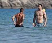 Zlatan Ibrahimovic, Marco Verratti și Jessica Aidi, pe plajă în Ibiza