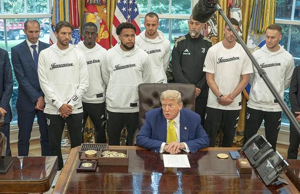 Internaționalul american de la Juventus, confuz după întâlnirea cu Donald Trump, de la Casa Albă: „A fost o surpriză totală pentru mine. Am rămas perplex!”