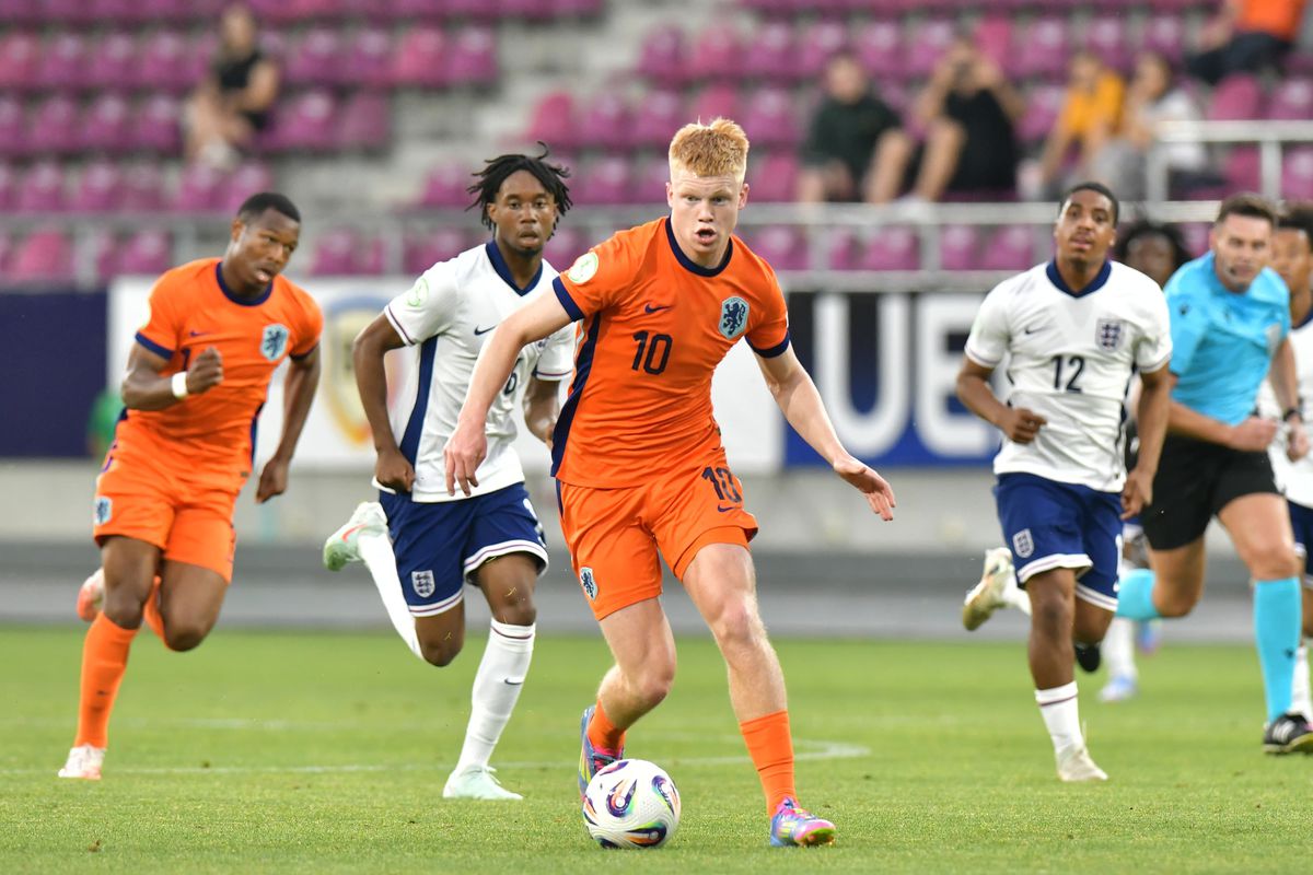 Olanda - Anglia la Euro U19