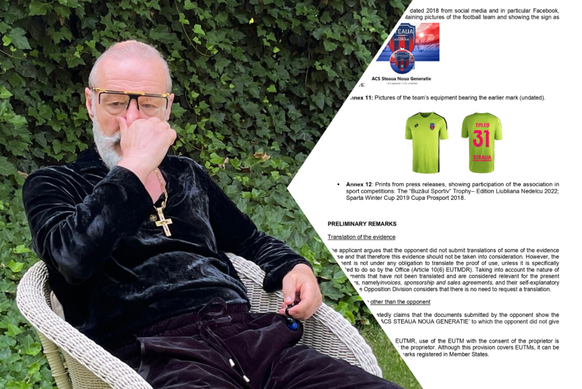 A venit decizia din Spania! Verdictul EUIPO, după ce Gigi Becali a cerut să folosească marca „FCSB-Steaua”