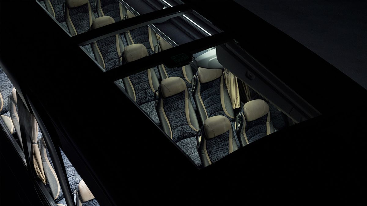 Noul autocar al celor de la FCSB. Foto: setra-bus.com