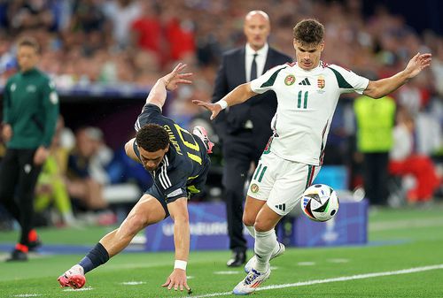 Milos Kerkez, în tricoul naționalei Ungariei // foto: Guliver/gettyimages