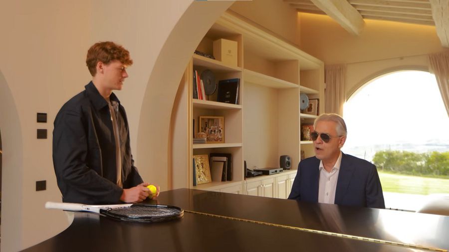 Jannik Sinner, colaborare neașteptată cu Andrea Bocelli » Cei doi italieni au lansat împreună un cântec