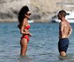 Zlatan Ibrahimovic, Marco Verratti și Jessica Aidi, pe plajă în Ibiza