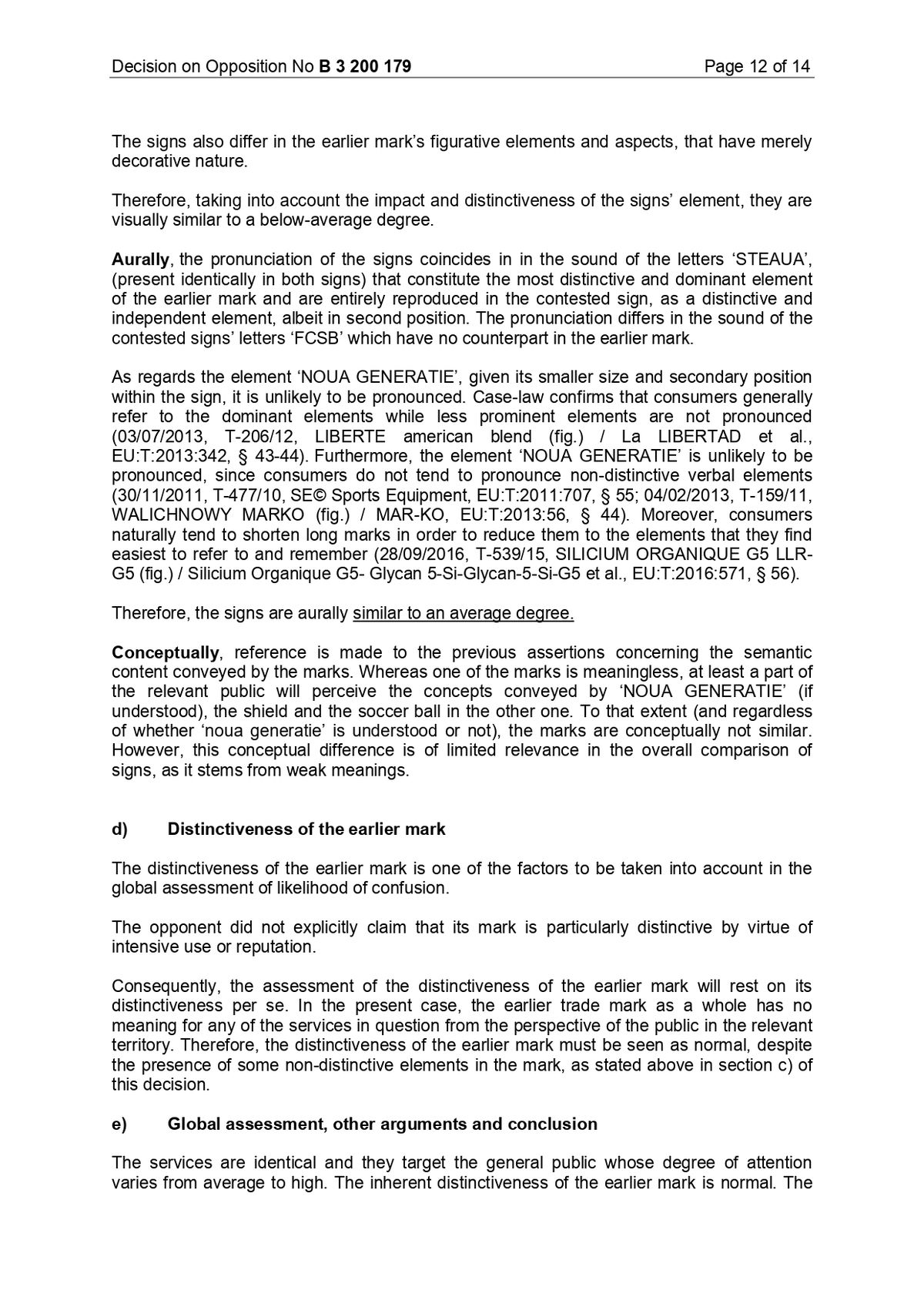 Decizia EUIPO împotriva lui FCSB