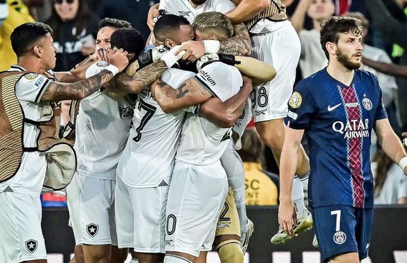 Șoc pentru campioana Europei la Mondialul Cluburilor! Botafogo o aduce pe PSG cu picioarele pe pământ