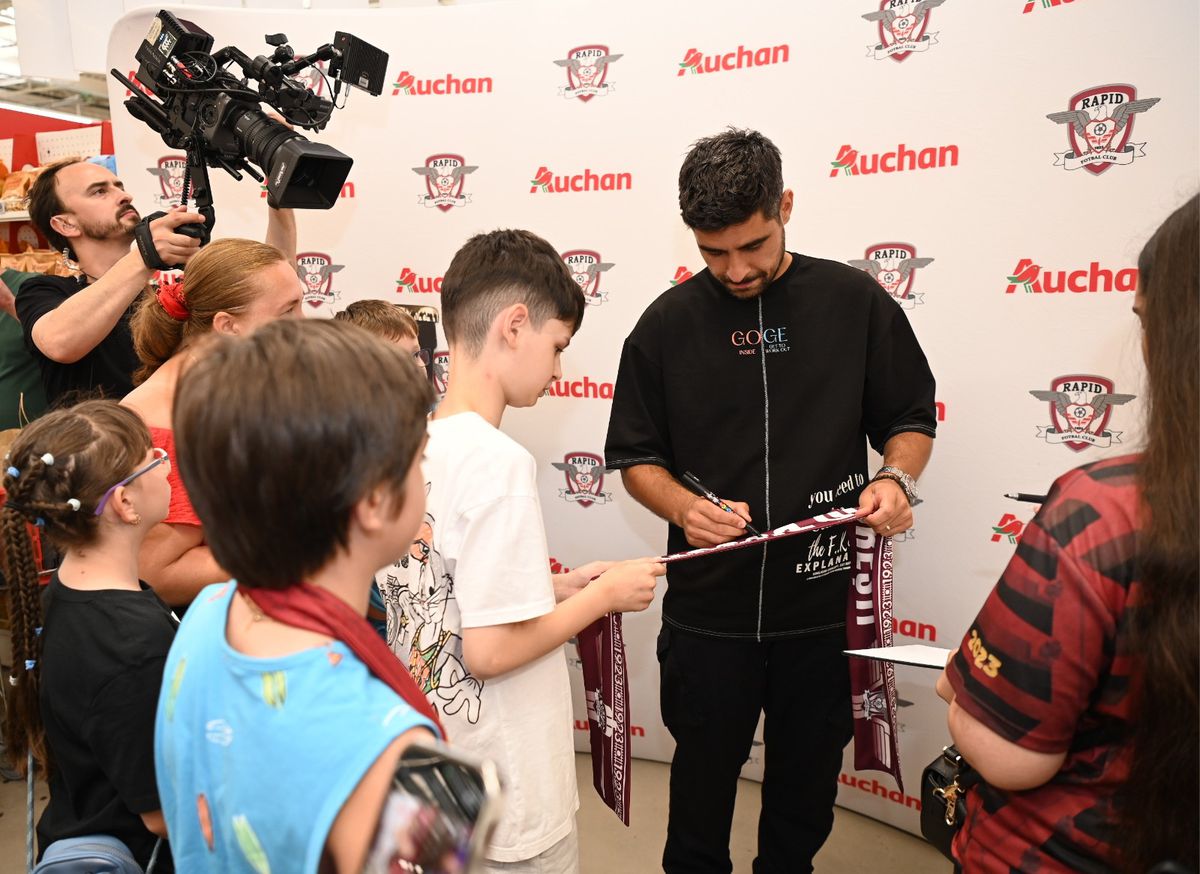 Noua bere a FC Rapid, disponibilă în premieră în rețeaua Auchan