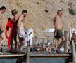 Zlatan Ibrahimovic, Marco Verratti și Jessica Aidi, pe plajă în Ibiza