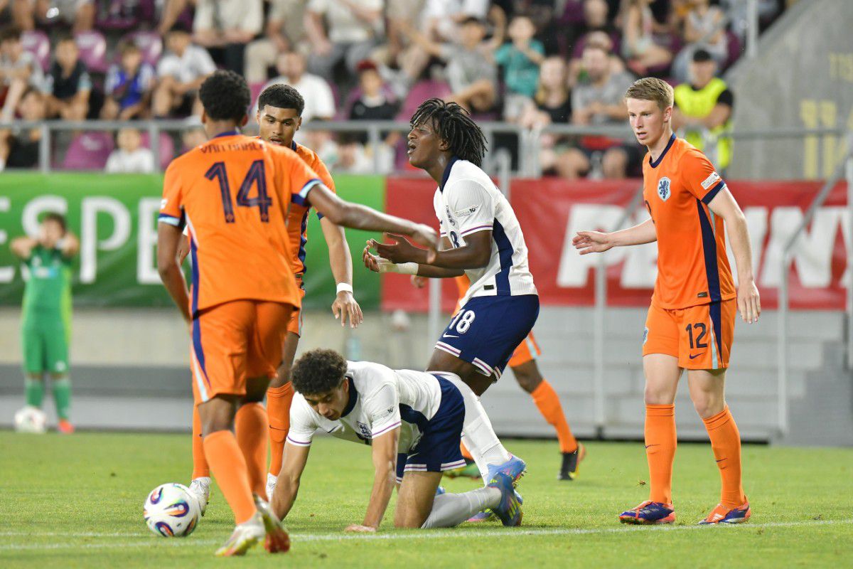 Olanda - Anglia la Euro U19