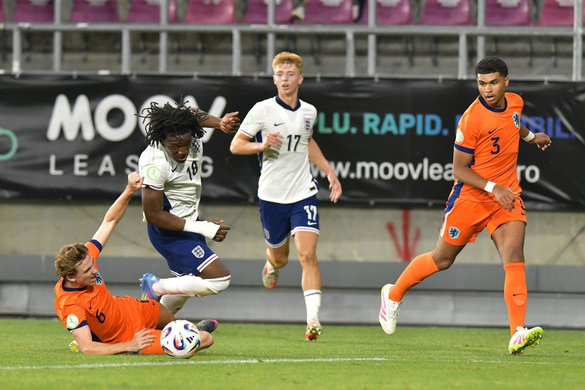 Olanda - Anglia la Euro U19