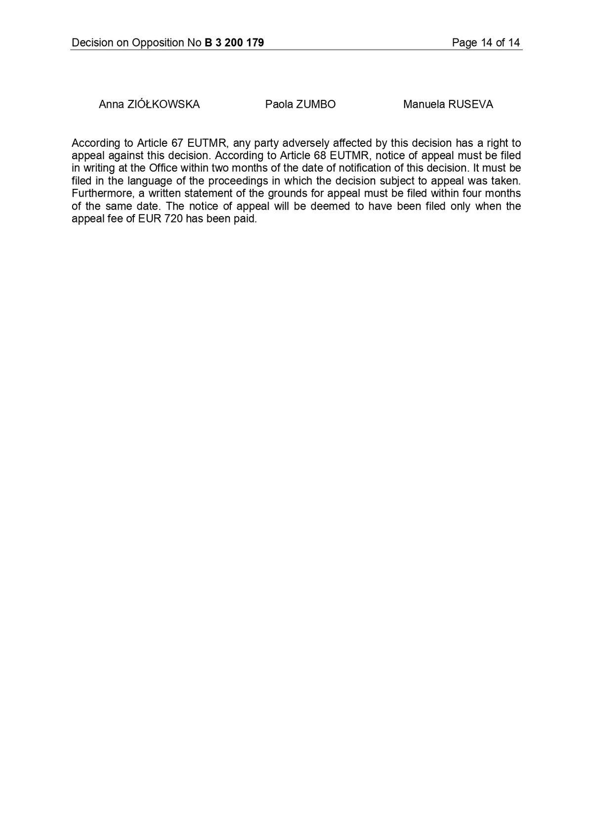 Decizia EUIPO împotriva lui FCSB