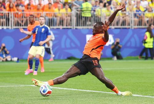 Brian Brobbey, în Olanda - Suedia 5-1 / Foto: Imago Images