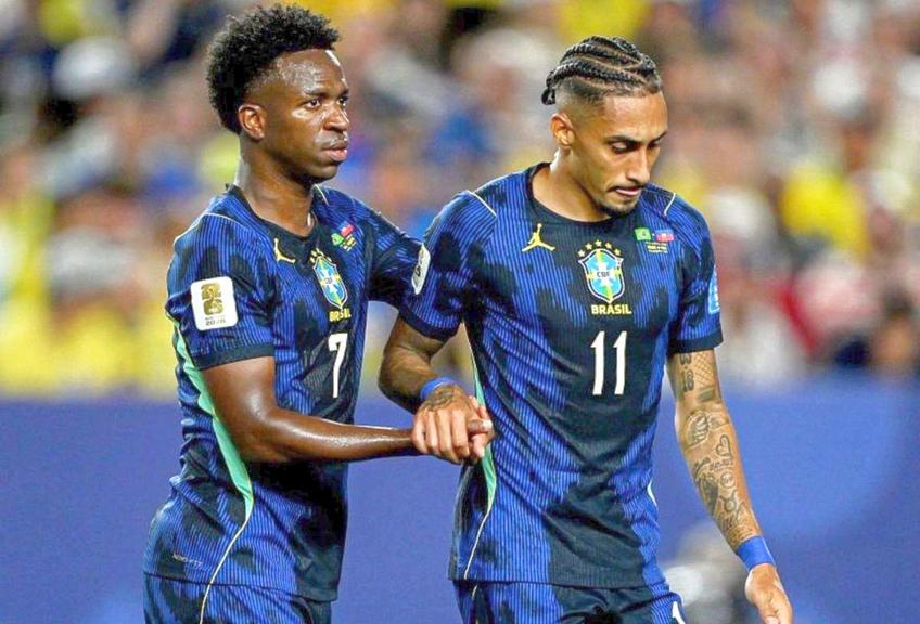 Raphinha s-a accidentat în Brazilia - Haiti și poate rata restul Mondialului // foto: X