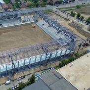 Poli Timișoara nu va juca în 2026 pe stadionul „Eroii Timișoarei” // foto: captură Facebook @Alfred Simonis
