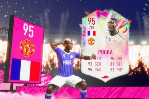 Noul card primit de Paul Pogba în FIFA Ultimate Team // foto: captură Youtube @ DCPHD