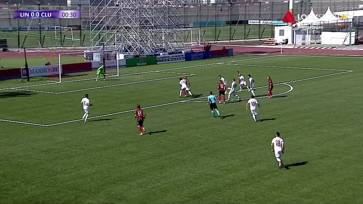 Lincoln - CFR Cluj: penalty cerut de gazde