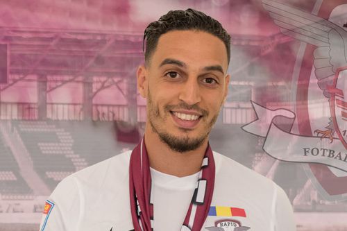 Younes Bnou Marzouk (25 de ani, atacant) a semnat cu Rapid! Giuleștenii l-au prezentat oficial pe marocan.