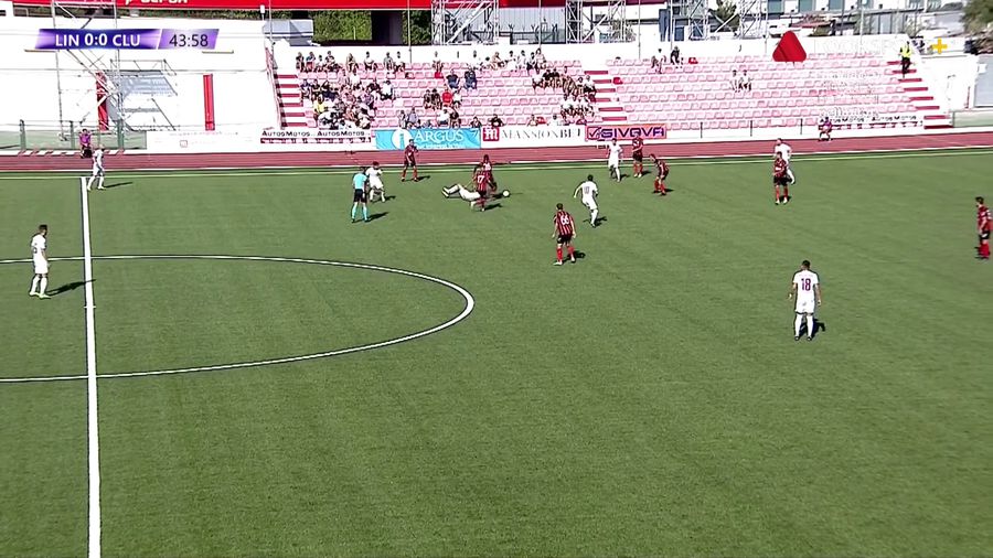 Debeljuh pierde mingea la centrului terenului CFR Cluj, dezastru în apărare » Defensiva lui Șumudică, desființată de tiki-taka din Gibraltar