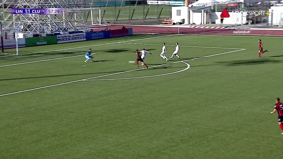 Lincoln - CFR Cluj: gol Debeljuh