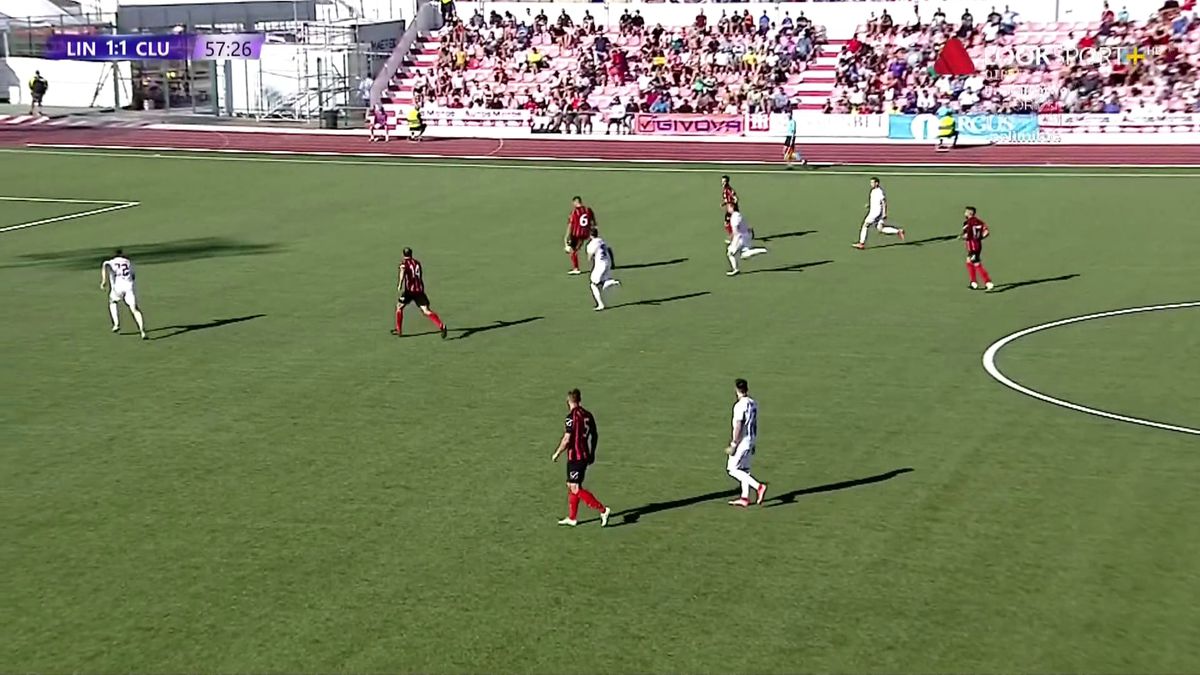Lincoln - CFR Cluj: gol Debeljuh