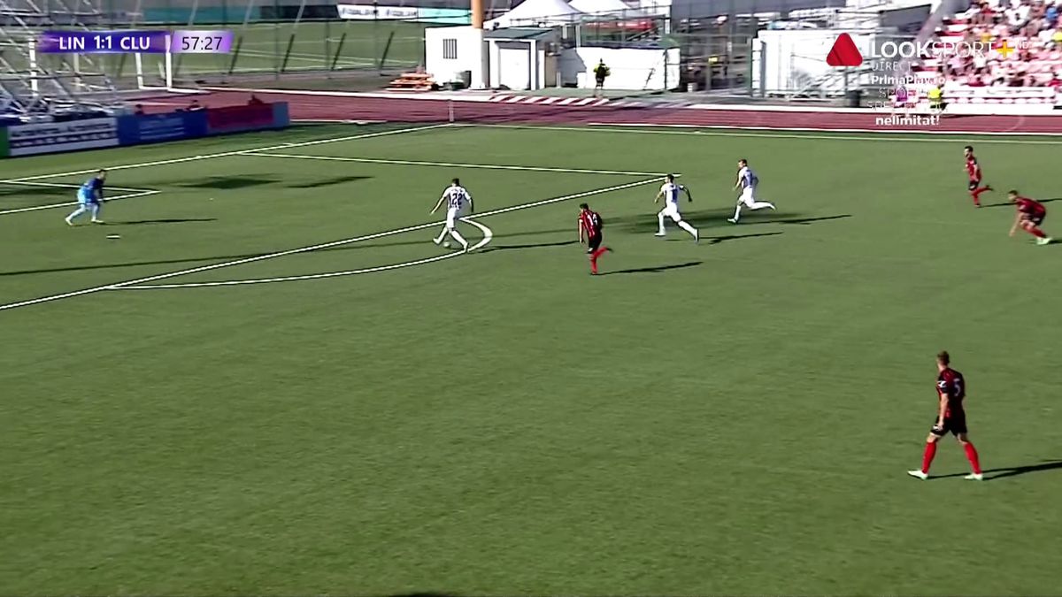 Lincoln - CFR Cluj: gol Debeljuh