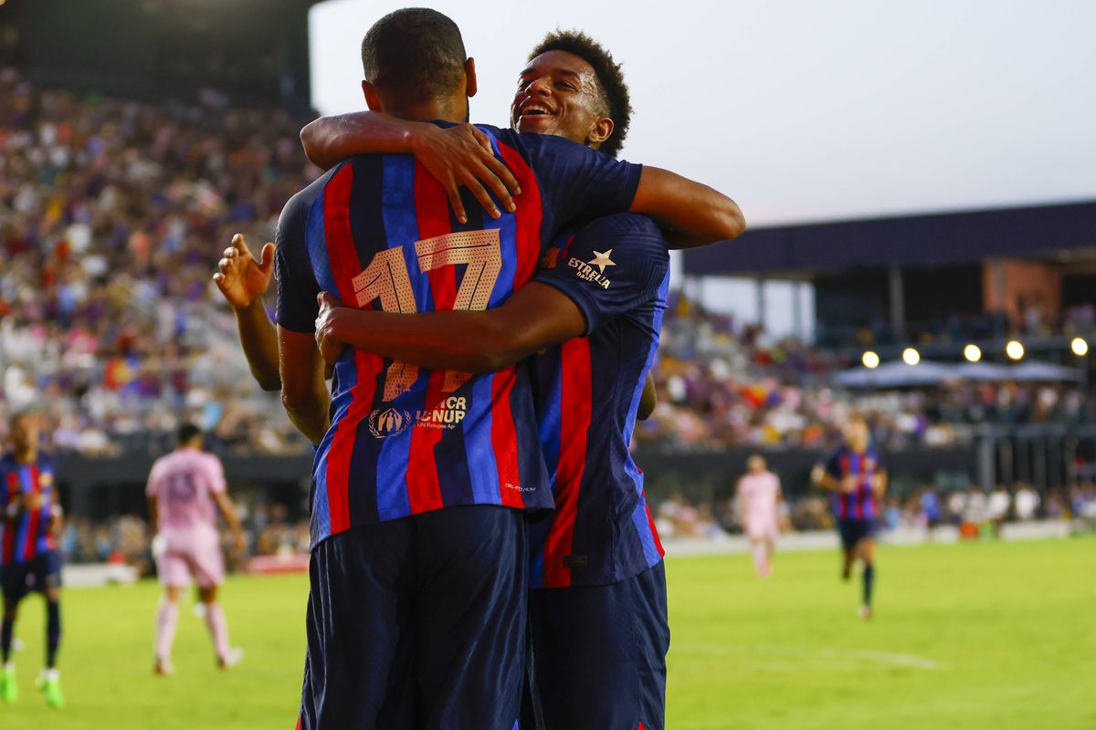 Barcelona, spectacol în primul amical al verii: 6-0 cu Inter Miami » Raphinha a fost omul meciului