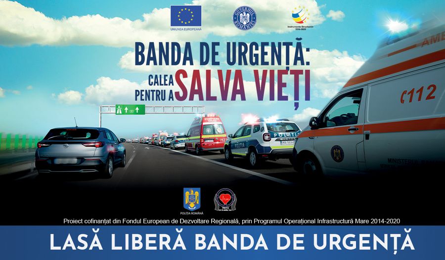 Poliția Română lansează campania de educație rutieră ce vizează viteza și circulația pe autostrăzi