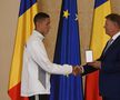 FOTO Ceremonie de decorare: David Popovici și antrenorul Adrian Rădulescu 20.07.2022