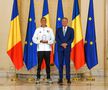 FOTO Ceremonie de decorare: David Popovici și antrenorul Adrian Rădulescu 20.07.2022