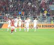 Daniel Bîrligea s-a bucurat ostentativ la golul din Rapid - CFR Cluj / Foto: Ionuț Iordache