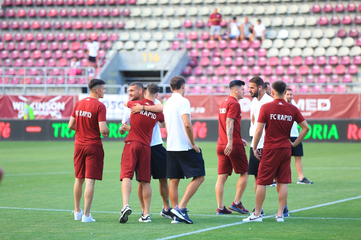 Imagini dinainte de Rapid - CFR Cluj