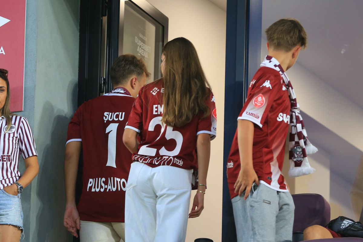 Imagini dinainte de Rapid - CFR Cluj