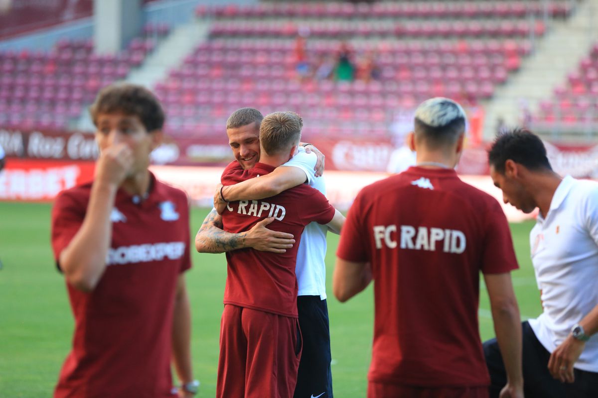 Imagini dinainte de Rapid - CFR Cluj